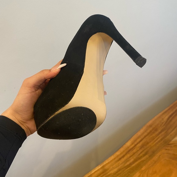 Steve Madden black toots pumps - Picture 9 of 10